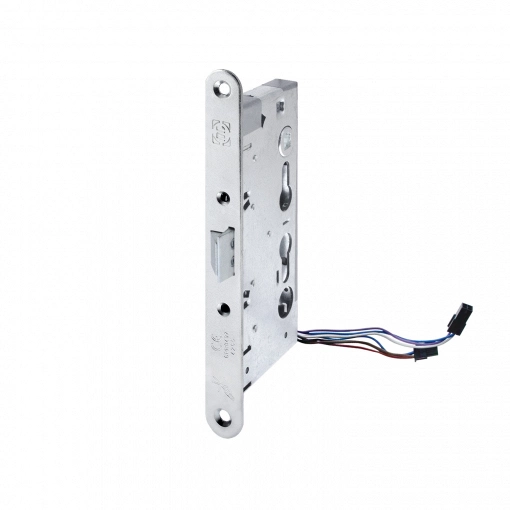 Замок дверной огнестойкий соленоидный DOORLOCK 1901EM, антипаник, оцинкованный